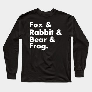 Br'er... (White Text) Long Sleeve T-Shirt